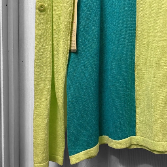 New! Horny Toad Citron Postcard Pullover Sweater - Picture 4 of 9